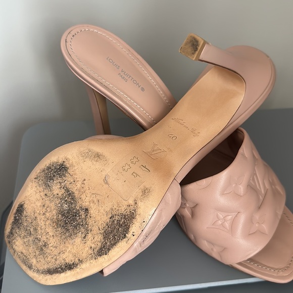 Louis Vuitton Revival Mule in Beige size 40 - Picture 5 of 6